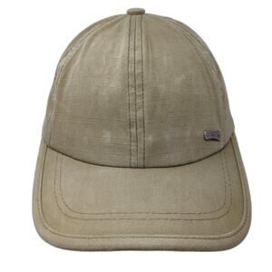 Classic Slideback Baseball Cap Green One Size Adjustable Outdoor 6 Panel